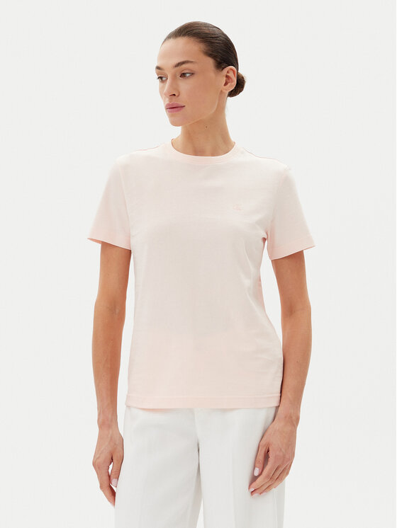 Calvin Klein Jeans Marškinėliai · Rožinė