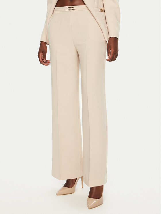 Kodas 20MAY Marciano Guess Medžiaginės kelnės · Smėlio · Regular Fit