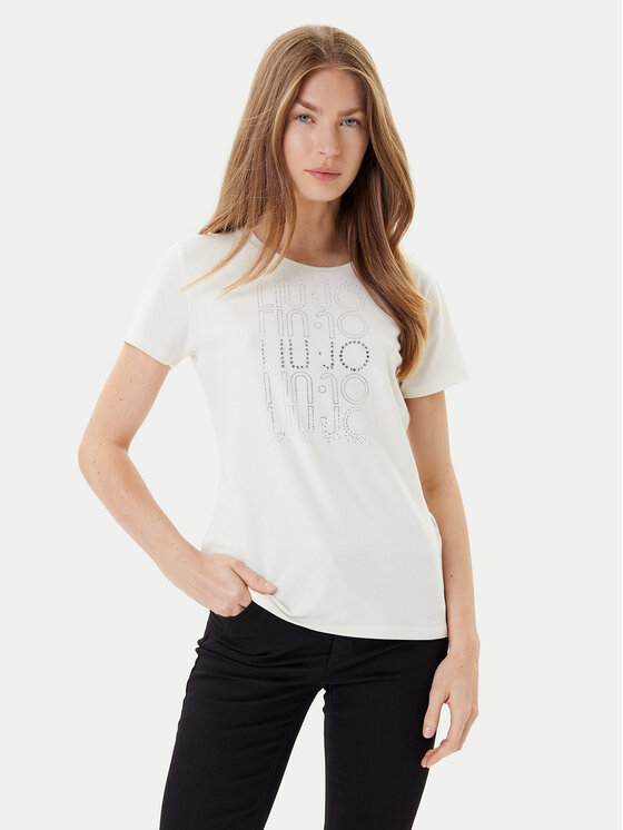 Liu Jo Sport Marškinėliai · Écru