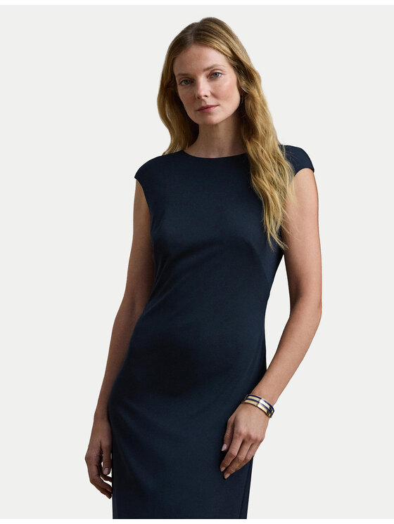 LAUREN RALPH LAUREN Vakarinė suknelė · Tamsiai mėlyna · Maksi