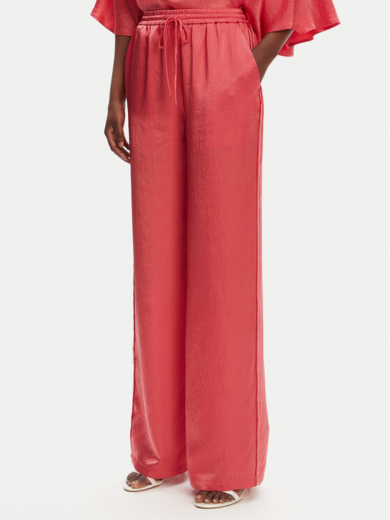 PINKO Medžiaginės kelnės · Koralų · Regular Fit