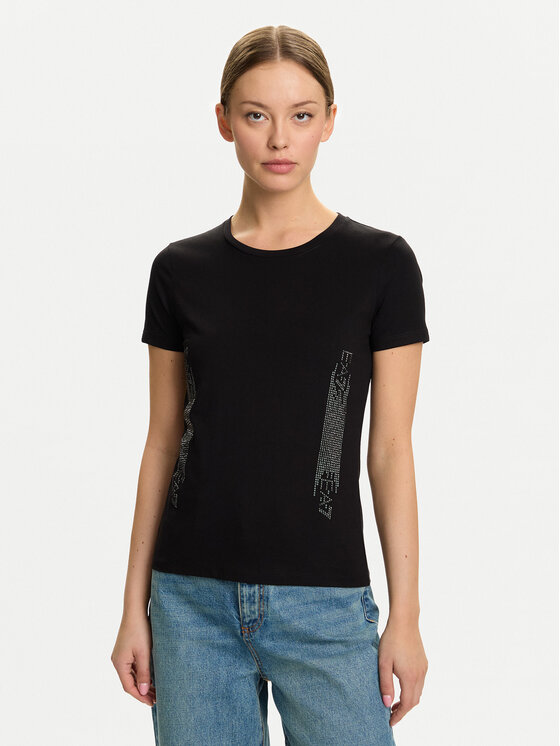 EA7 Emporio Armani Marškinėliai · Juoda