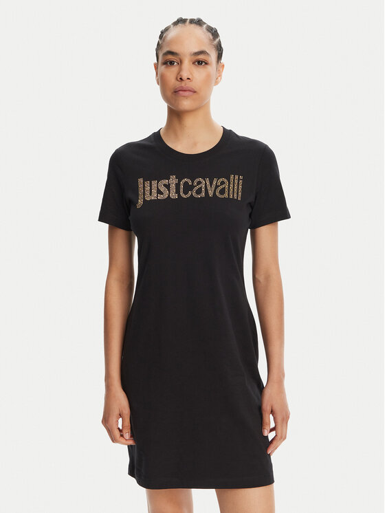 Just Cavalli Kasdieninė suknelė · Juoda · Mini