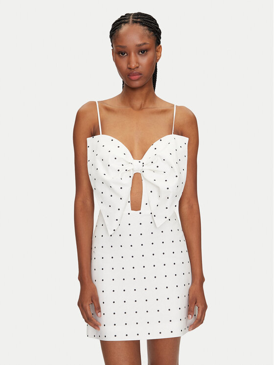Bardot Vasarinė suknelė · Balta · Mini