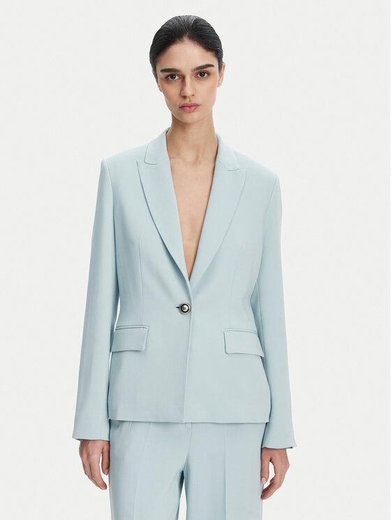 PINKO Švarkas · Žydra · Regular Fit