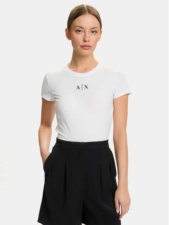 Armani Exchange Marškinėliai · Balta
