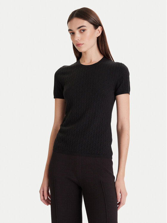 Calvin Klein Marškinėliai · Juoda