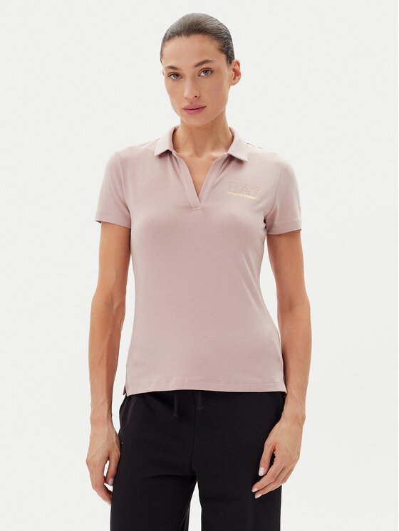 EA7 Emporio Armani Polo marškinėliai · Rožinė