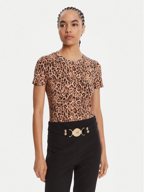 Just Cavalli Marškinėliai · Ruda