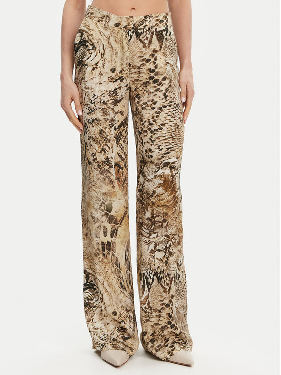 Marciano Guess Medžiaginės kelnės · Ruda · Regular Fit