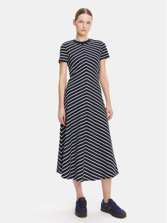 Tommy Hilfiger Kasdieninė suknelė · Tamsiai mėlyna · Midi