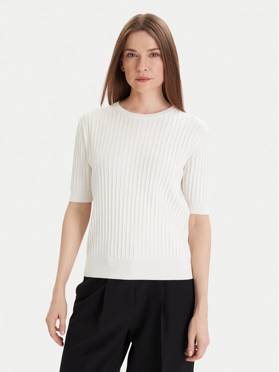 TATUUM Megztinis · Écru · Regular Fit