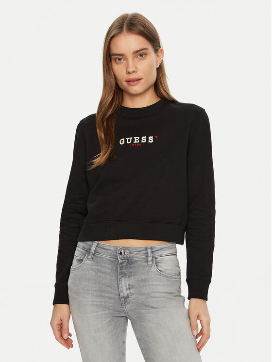 Guess Jeans Džemperis · Juoda · Regular Fit