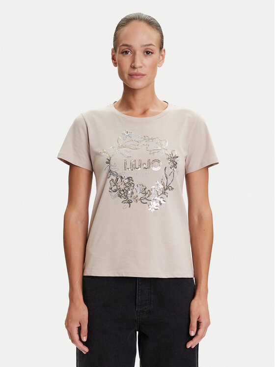 Liu Jo Sport Marškinėliai · Smėlio