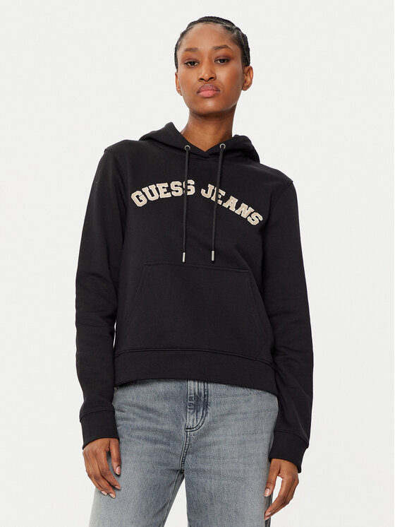 Guess Jeans Džemperis · Juoda · Regular Fit