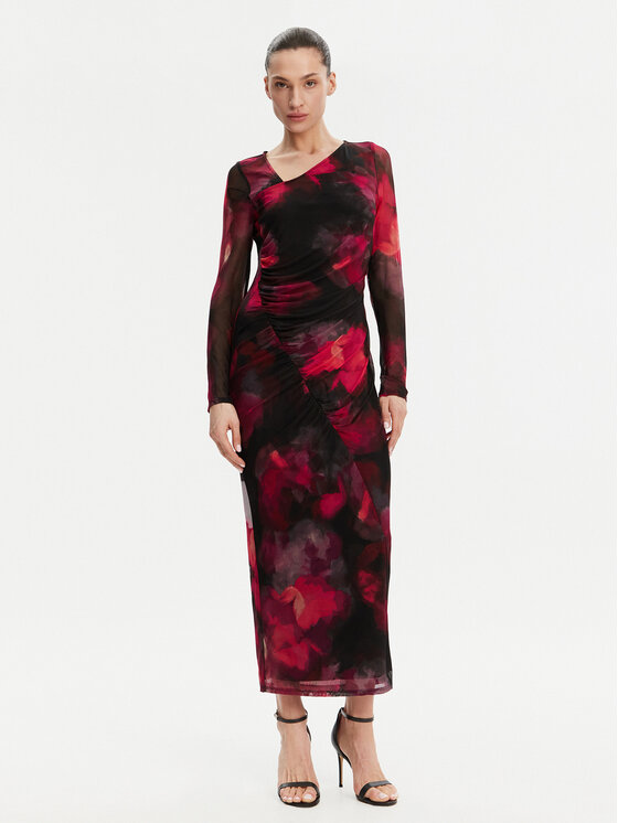 DKNY Kokteilinė suknelė · Juoda · Midi