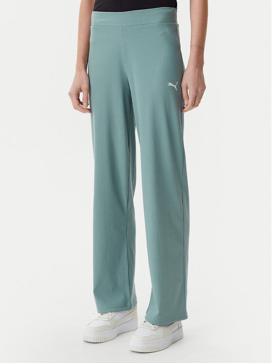 Puma Sportinės kelnės · Žalia · Regular Fit