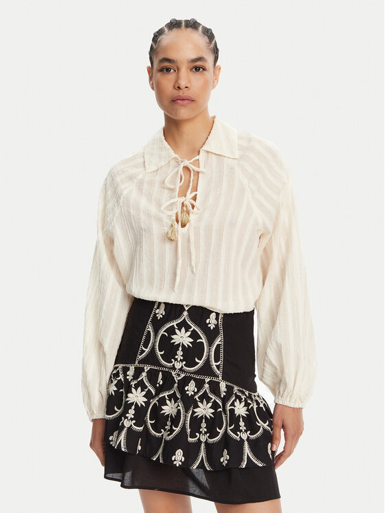 Devotion TWINS Marškiniai · Écru