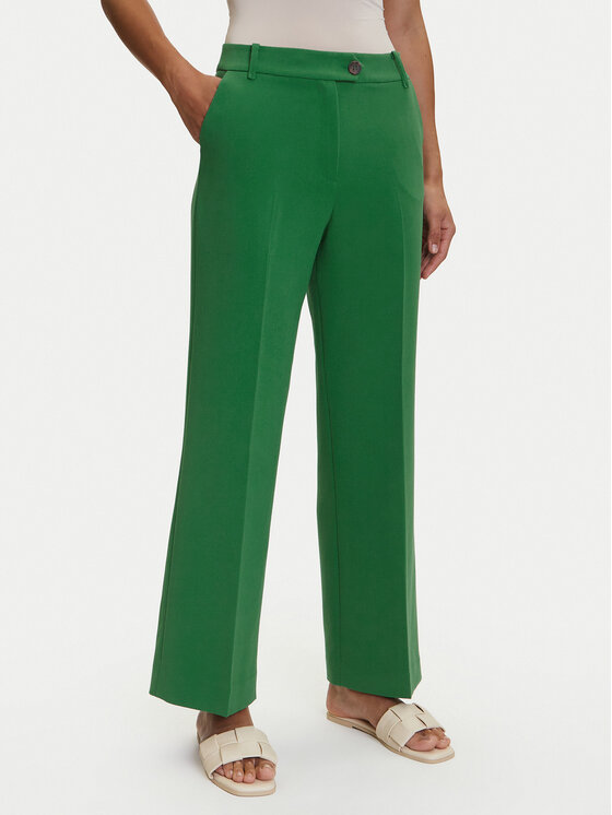 TATUUM Medžiaginės kelnės · Žalia · Regular Fit