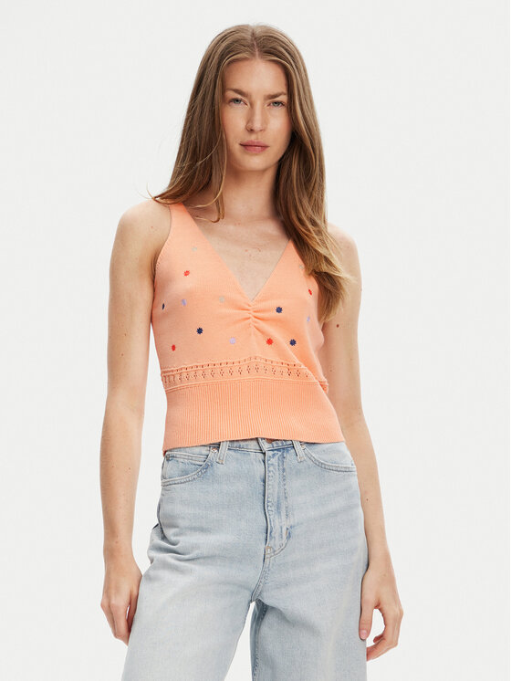 United Colors Of Benetton Marškinėliai · Oranžinė