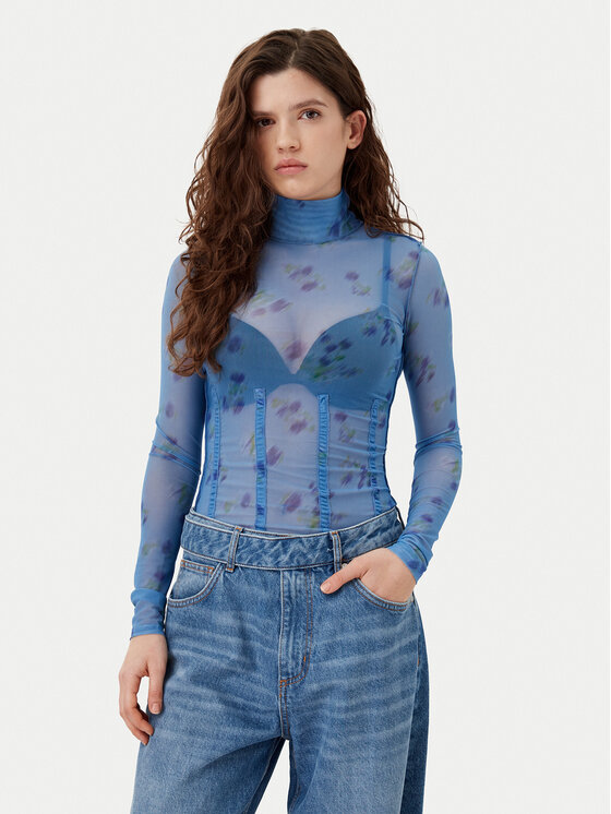 HUGO Golfas · Mėlyna · Regular Fit