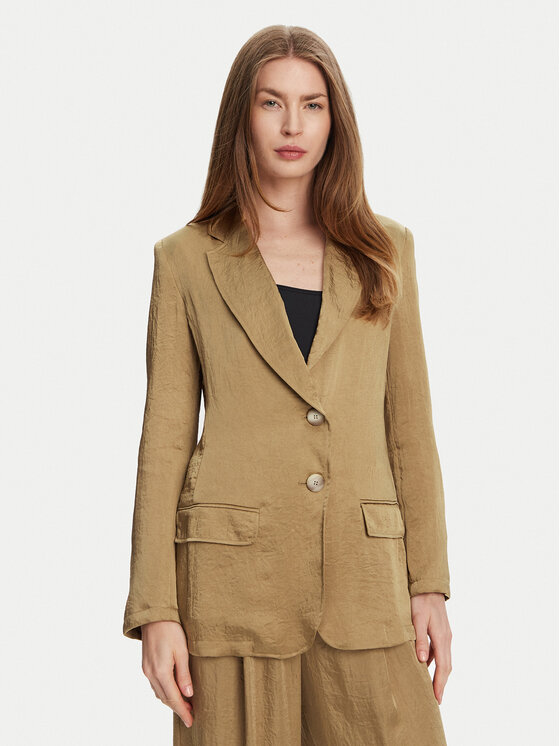 Marella Švarkas · Smėlio · Regular Fit