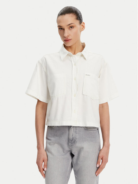 Guess Jeans Marškiniai · Balta