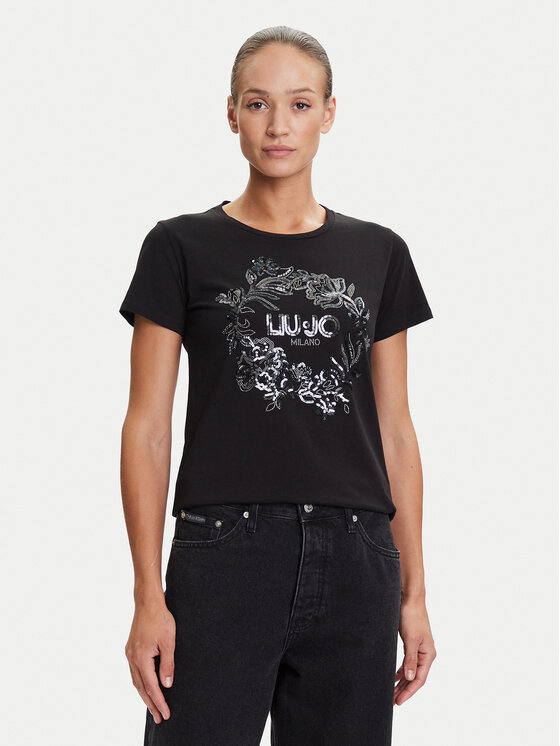 Liu Jo Sport Marškinėliai · Juoda