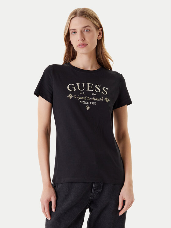 Guess Marškinėliai · Juoda