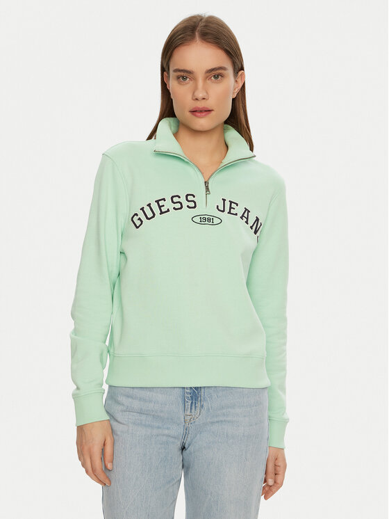 Guess Jeans Džemperis · Žalia · Regular Fit
