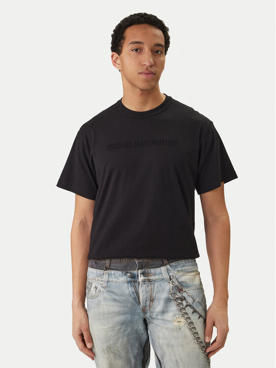 Versace Jeans Couture Marškinėliai · Juoda