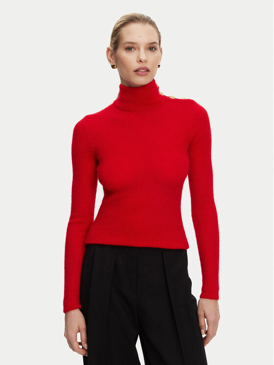 Balmain Golfas · Raudona · Slim Fit