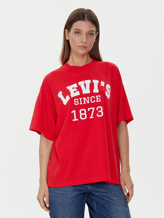 Levi's® Marškinėliai · Raudona