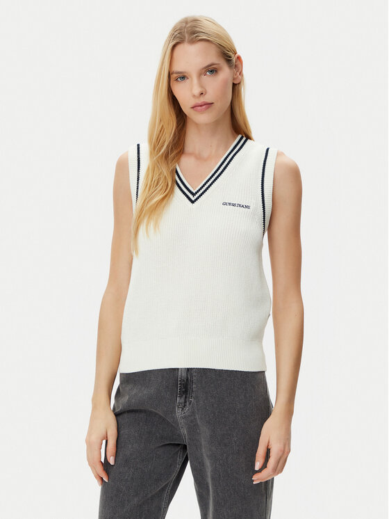 Guess Jeans Megztinis · Écru · Regular Fit