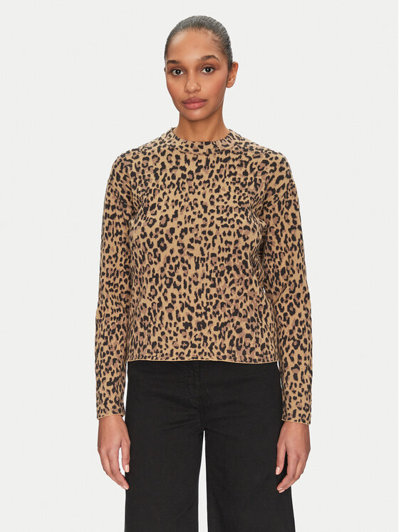 Pieces Megztinis · Ruda · Regular Fit