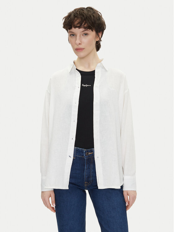 Pepe Jeans Marškiniai · Balta