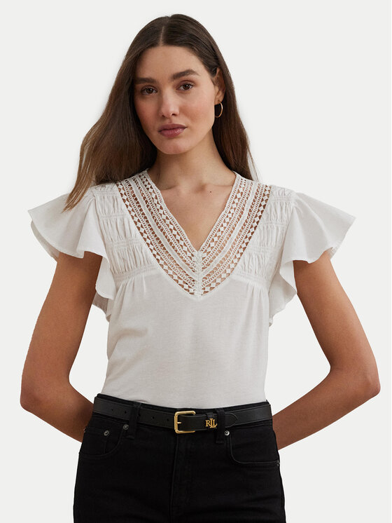 LAUREN RALPH LAUREN Palaidinė · Balta