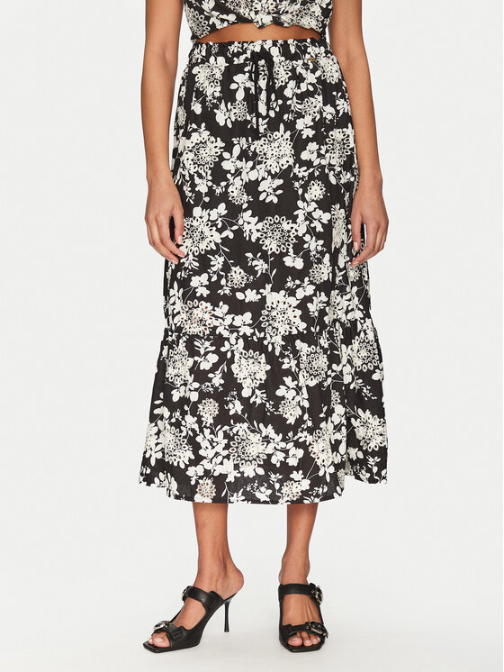 Gaudi Midi sijonas · Juoda · Midi