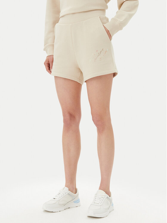 Armani Exchange Sportiniai šortai · Smėlio