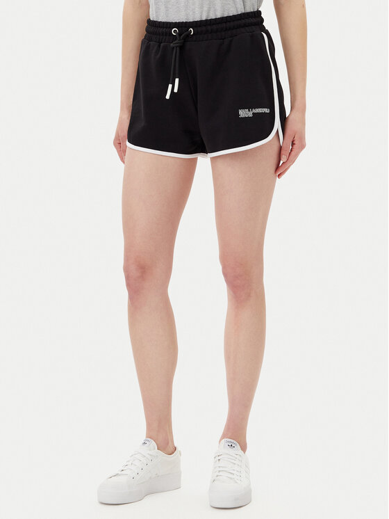 Karl Lagerfeld Jeans Sportiniai šortai · Juoda