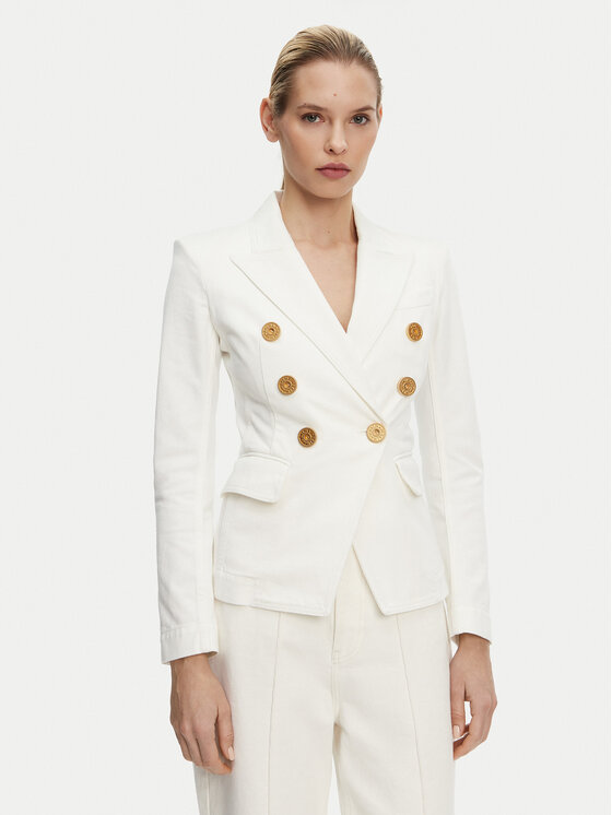 Balmain Švarkas · Balta · Slim Fit 1