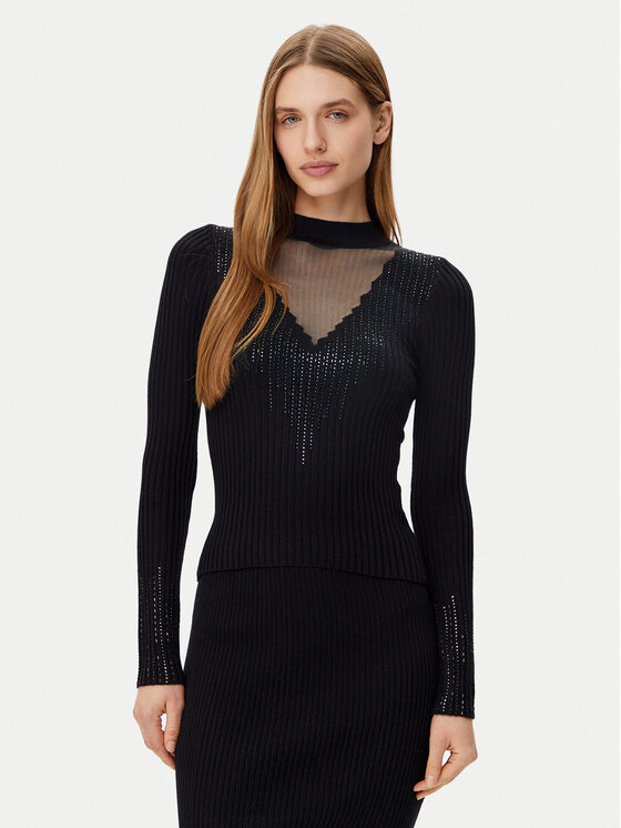 Guess Megztinis · Juoda · Regular Fit