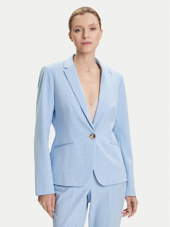 TATUUM Švarkas · Žydra · Regular Fit