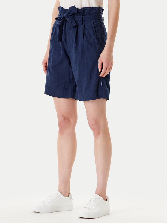 Mustang Medžiaginiai šortai · Tamsiai mėlyna