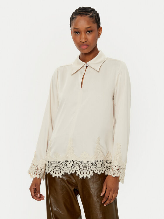 Bruuns Bazaar Marškiniai · Écru