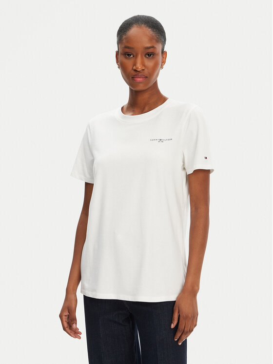 Tommy Hilfiger Marškinėliai · Balta