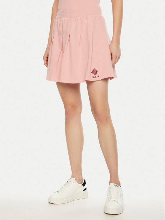 Guess Mini sijonas · Rožinė · Mini