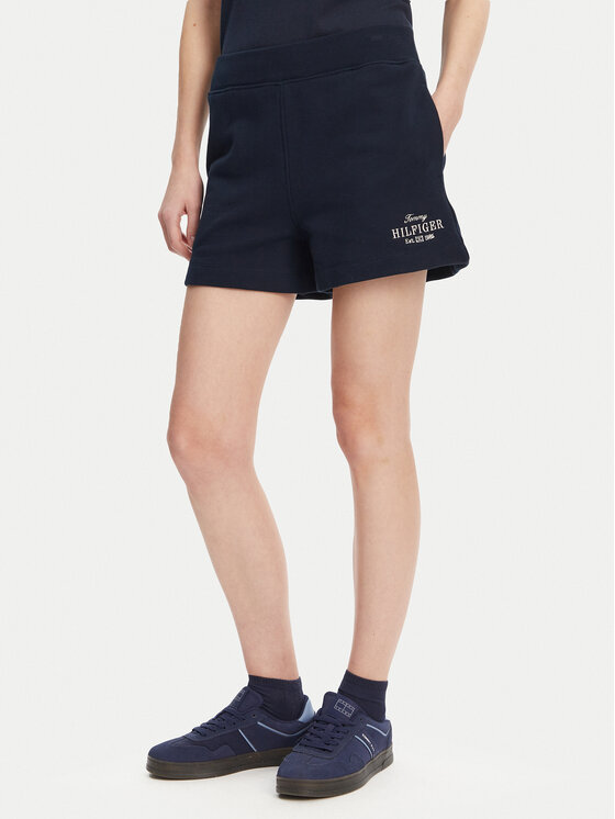 Tommy Hilfiger Sportiniai šortai · Tamsiai mėlyna