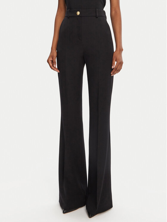 Balmain Medžiaginės kelnės · Juoda · Regular Fit