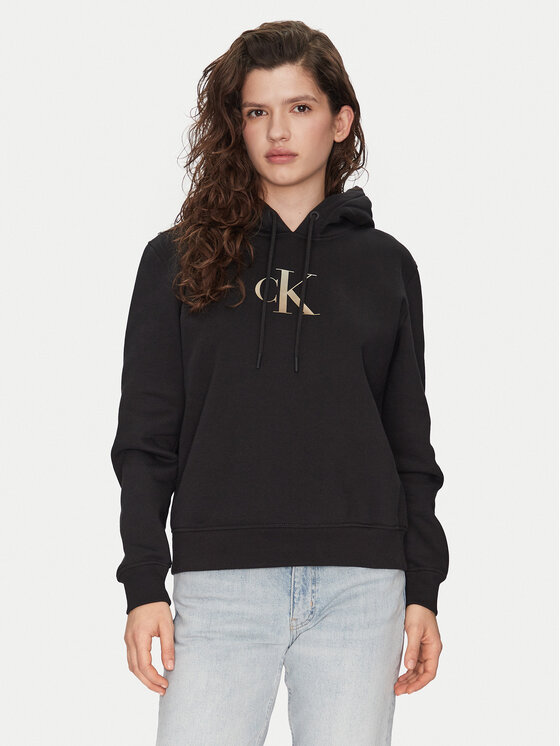 Calvin Klein Jeans Džemperis · Juoda · Relaxed Fit